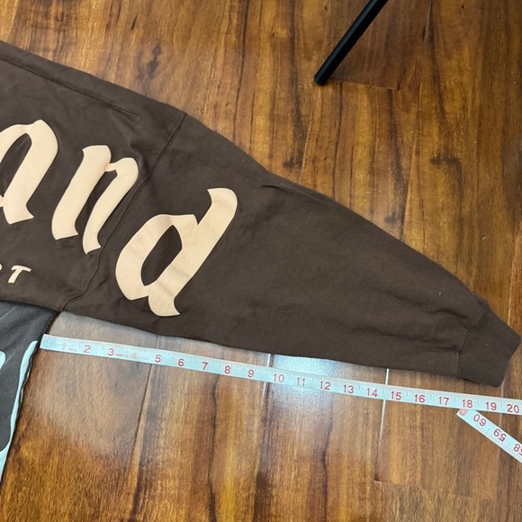 Disneyland Mickey Mouse Vintage Ice Cream Brown Spirit Jersey Size Large - Picture 7 of 7